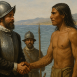 Sebastián Vizcaíno: salí del dicho puerto al que llamamos La Paz.